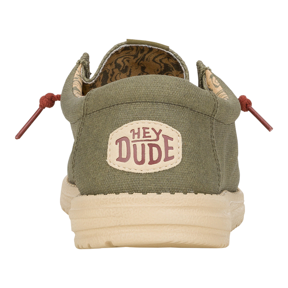 Wally Waxed Canvas Olive