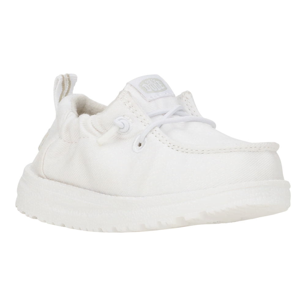 LilDude Infant Slip On Core - White