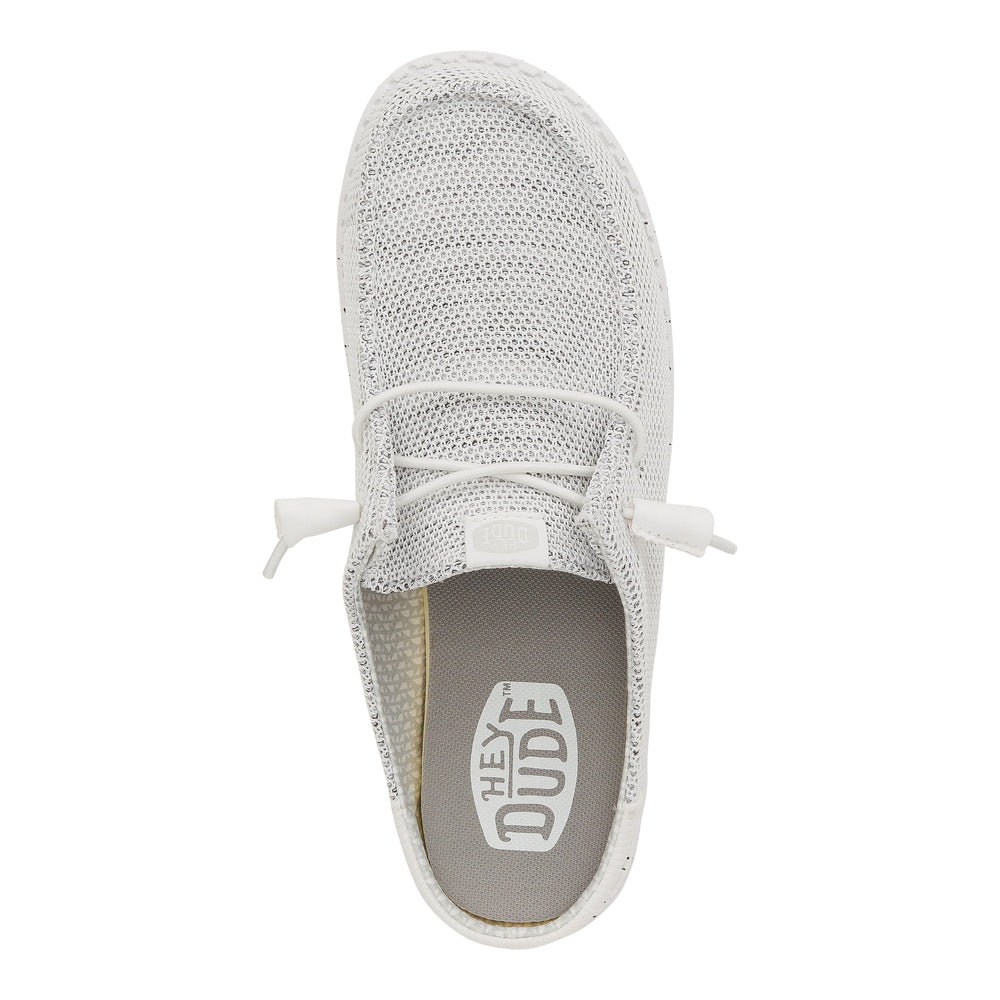 Wendy Slip Stretch Sox - Stone White