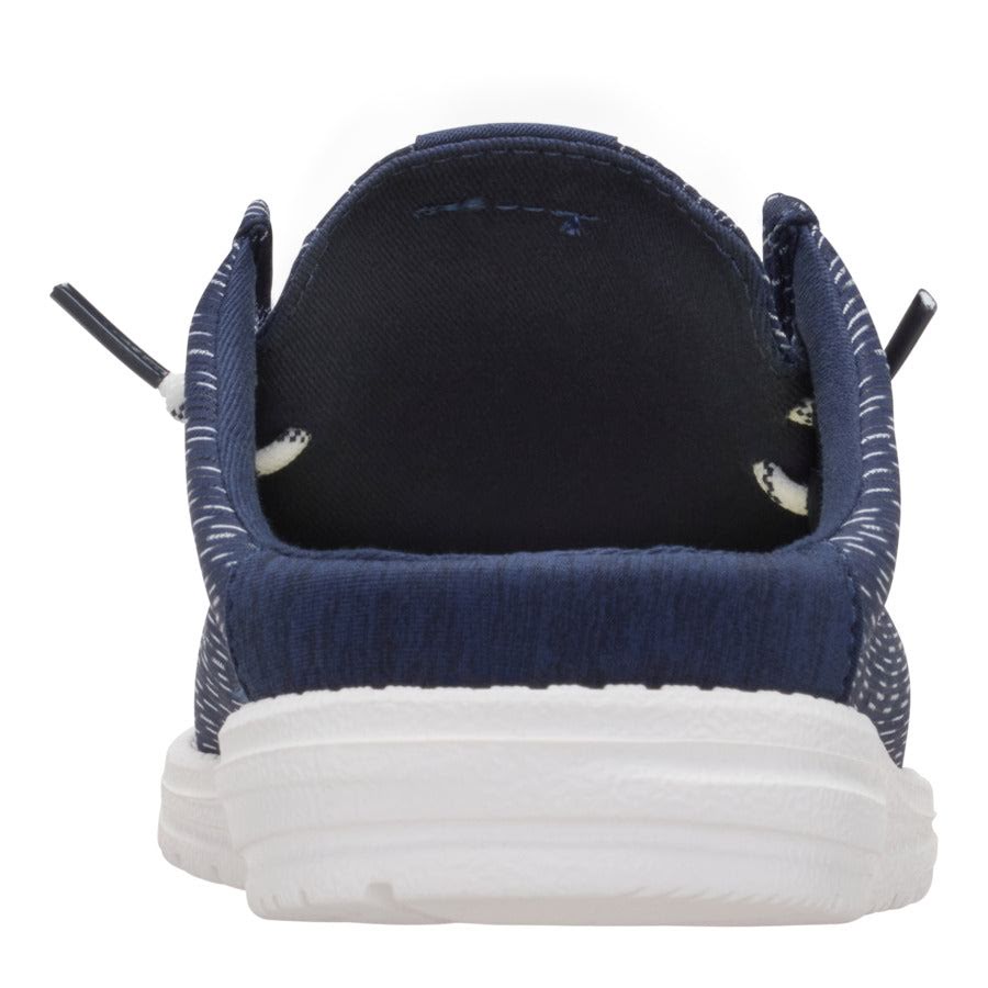 Wally Slip Jersey Jacquard - Navy Blazer/White