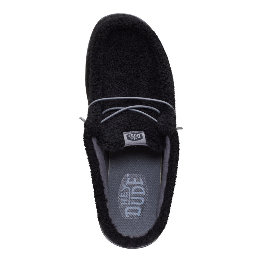 Wally Slip Sherpa - Black