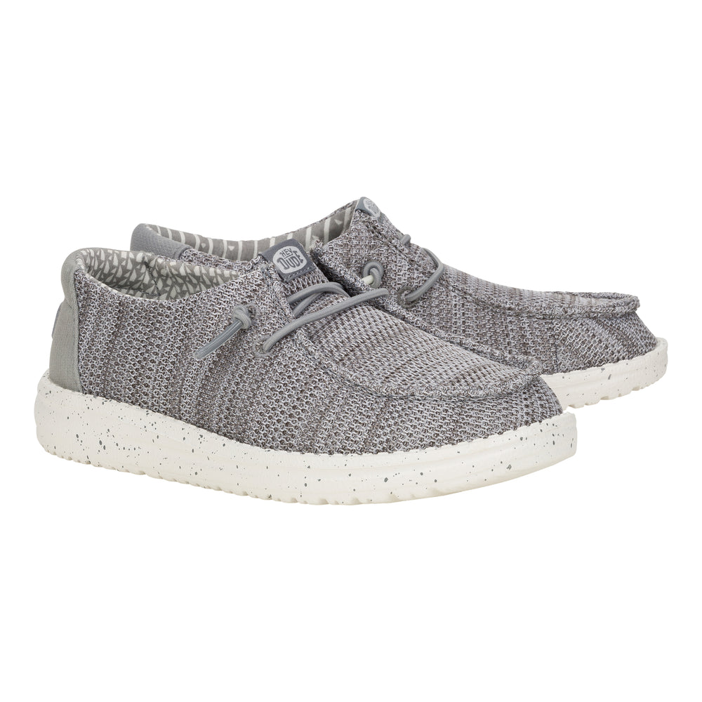 Wally Youth Stretch Mesh - Grey