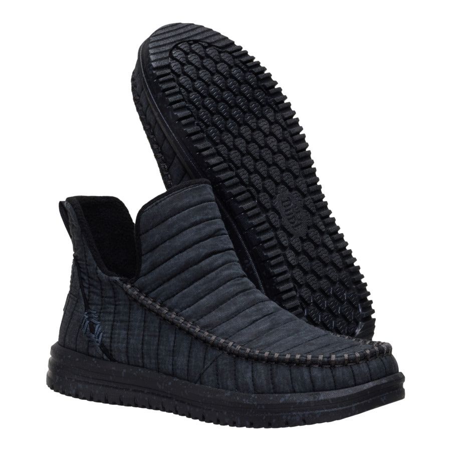 Camden Quilted - Black/Black