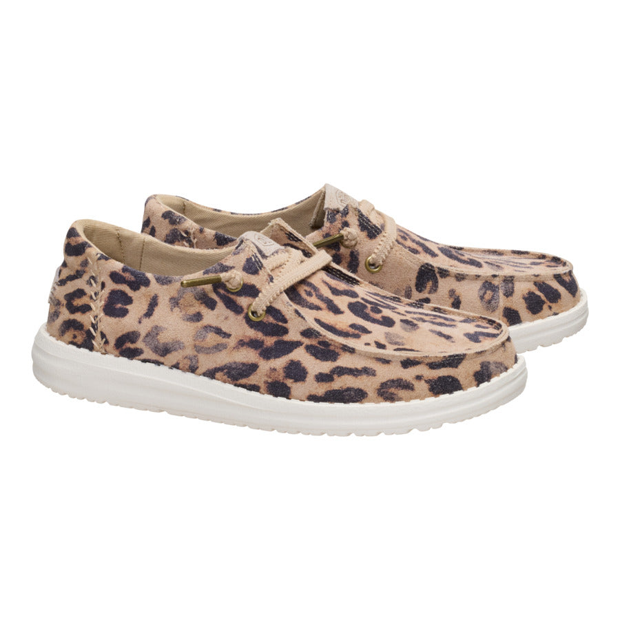 Wendy Craft Suede - Taupe Leopard