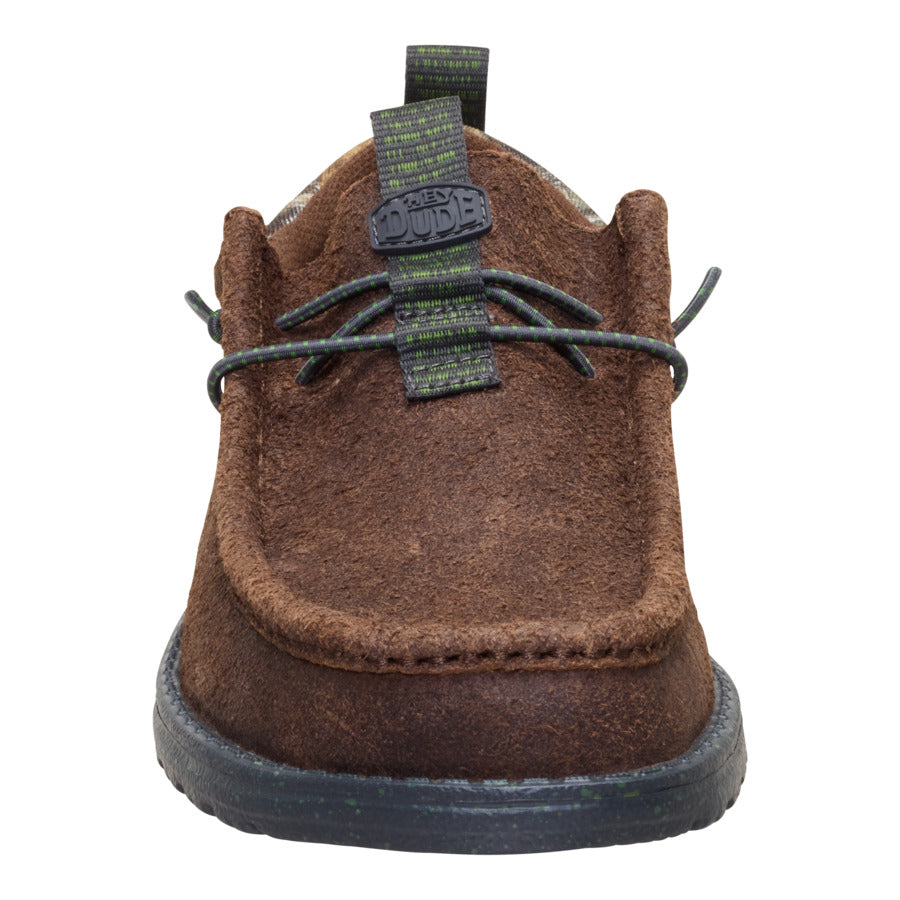 Wally Funk Realtree Edge Suede - Mole Brown/Camo
