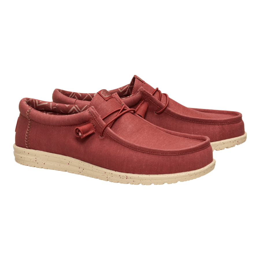 Wally Stretch Canvas - Burnt Red/Boulder Tan