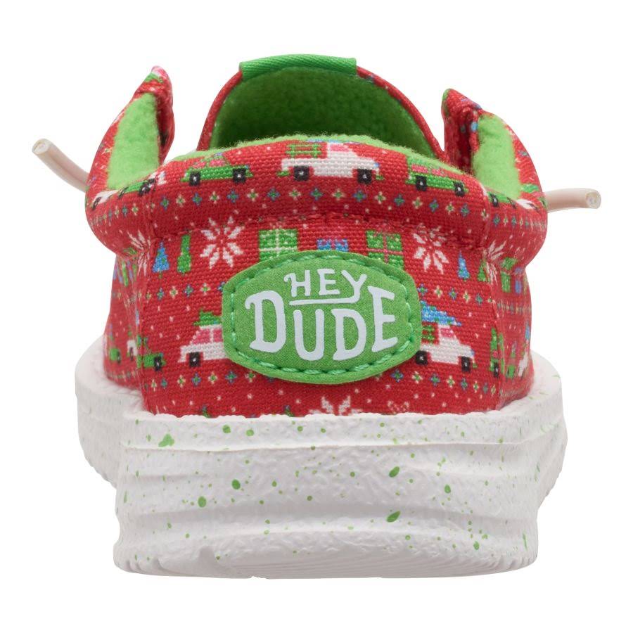 Wally Toddler Holiday Sweater - Red/Green