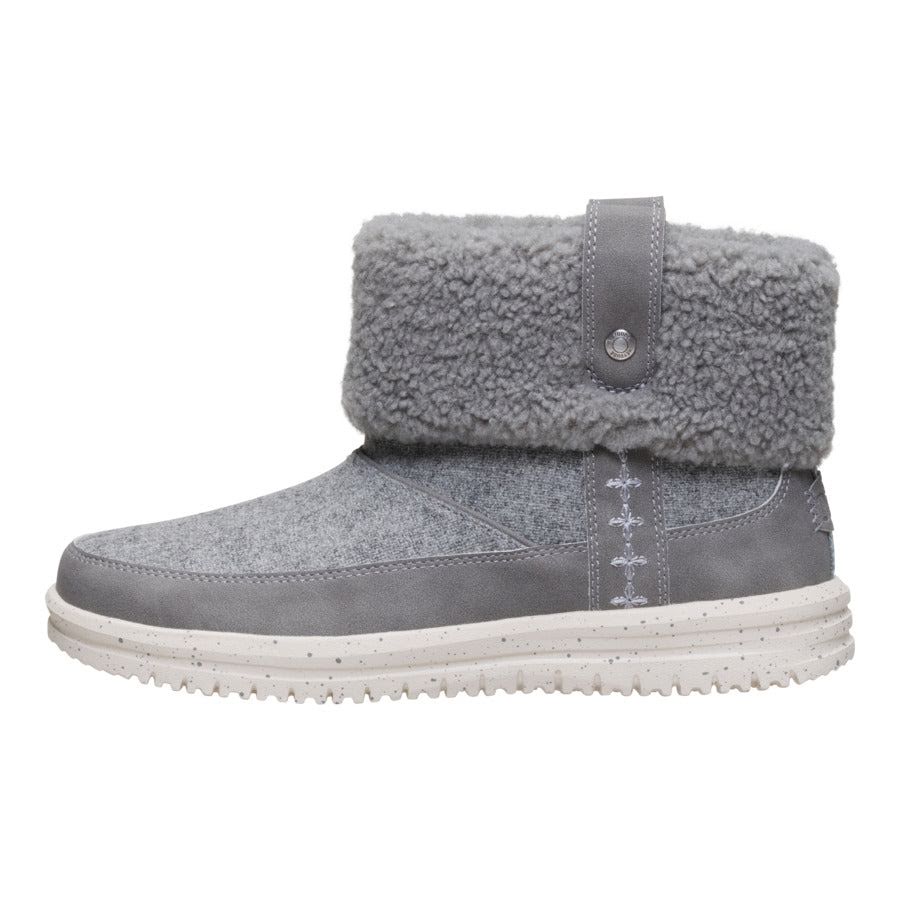Camden Cuff Wool Cozy - Grey