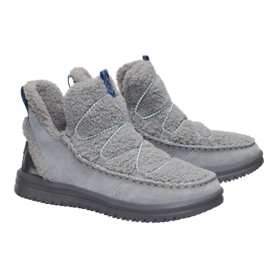 Camden Suede Cozy - Charcoal