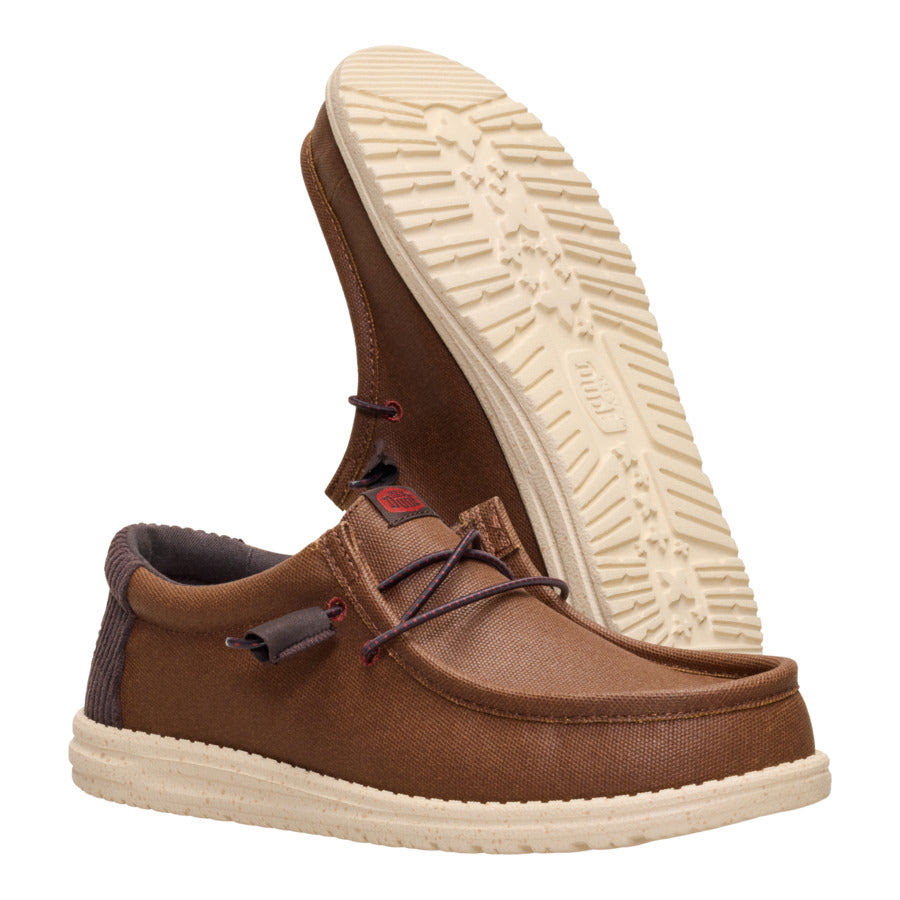 Wally Waxed Casual - Brown