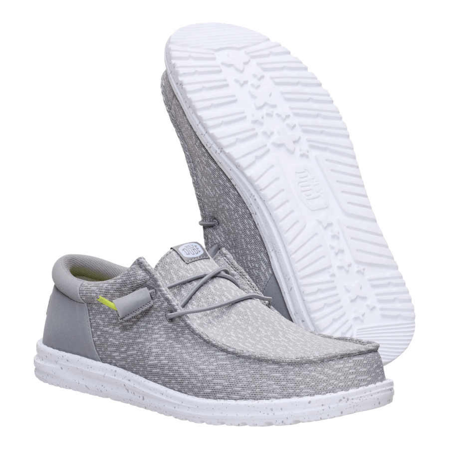 Wally Funk Stretch Speckle - Flannel Grey/Multi