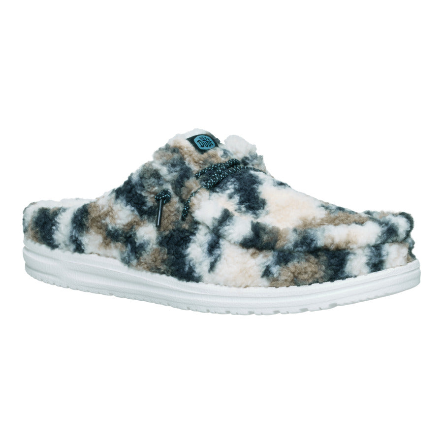 Wally Slipper Cozy Camo - White/Camo