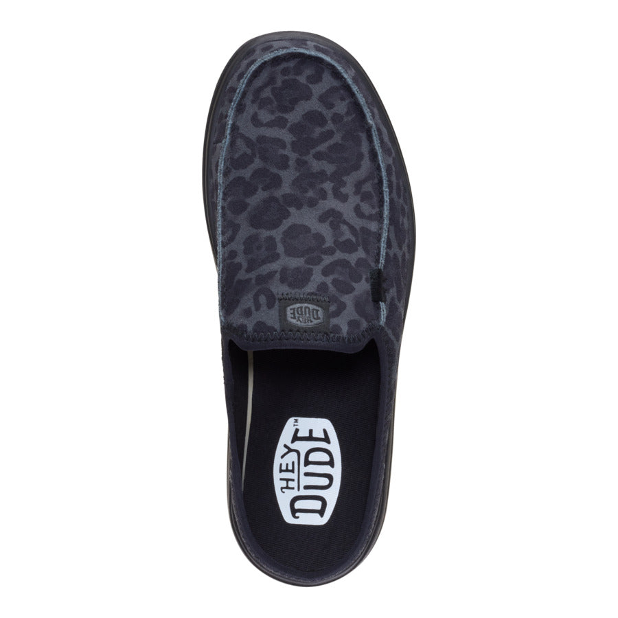 Austin Lift Suede Animal - Black Leopard