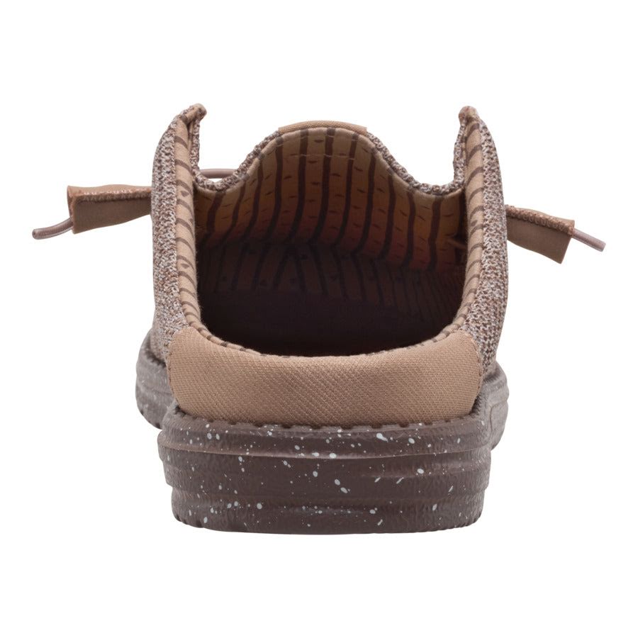 Wally Slip Stretch Sox - Deep Taupe/Chanterelle Tan