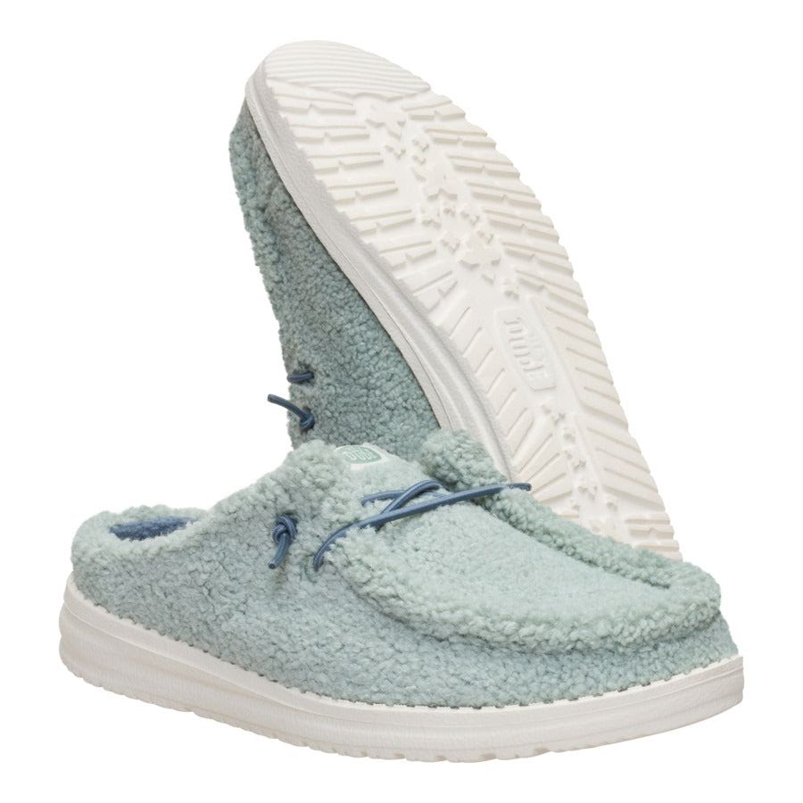 Wendy Slip Sherpa - Iceberg Green