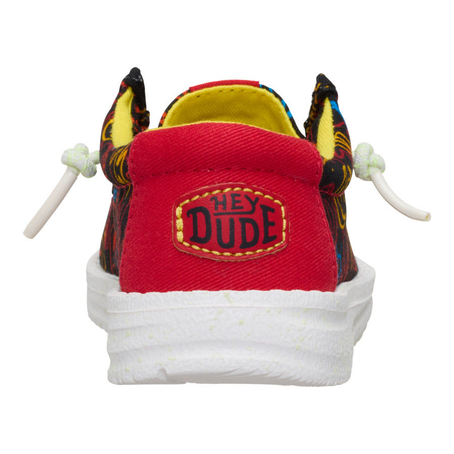 Wally Toddler Space Glow - Black/Red