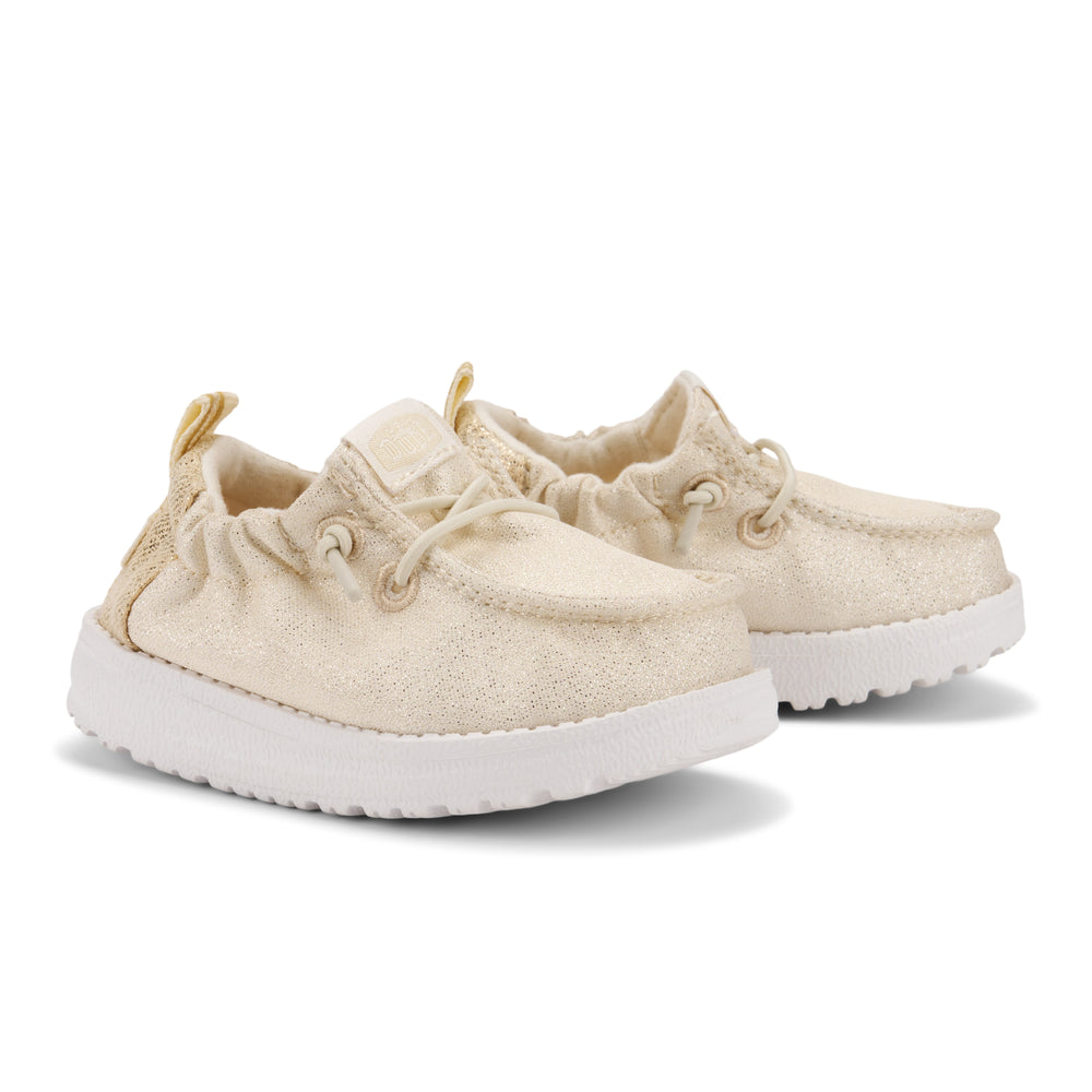 LilDude Infant Slip On Novelty - Champagne Glitter
