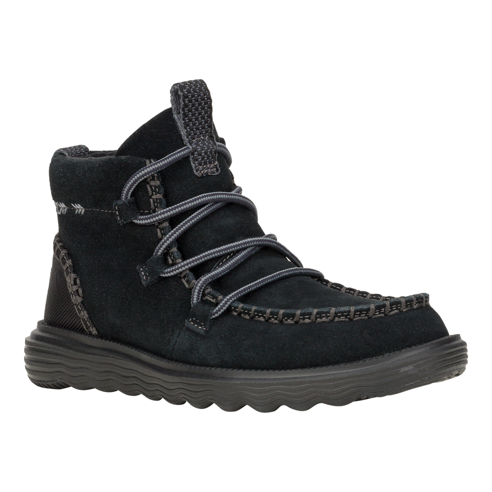 Reyes Suede - Black/Black