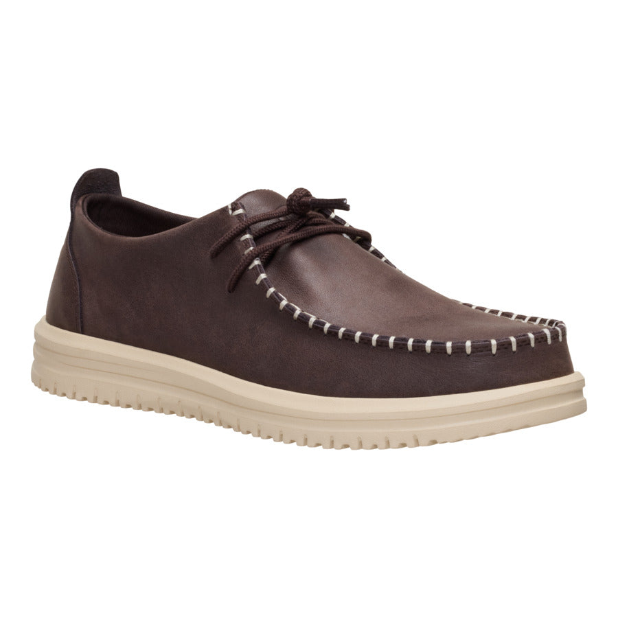 Wally NXT Moc Leather - Mole Brown/Wood Ash