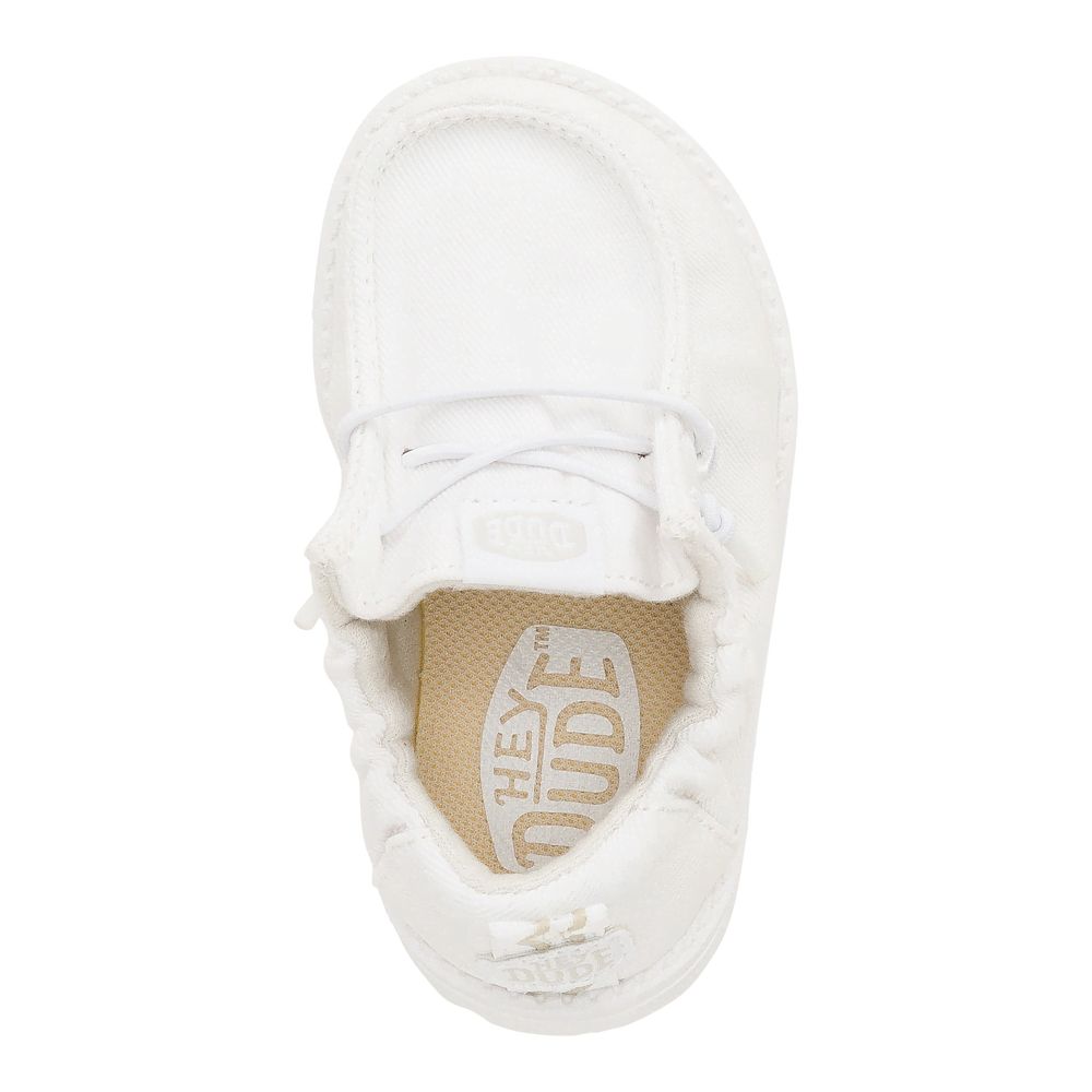 LilDude Infant Slip On Core - White