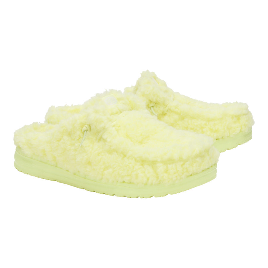 Wendy Slipper - Cozy Luminary Green