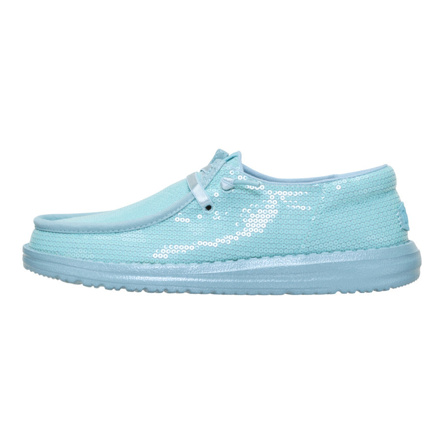 Wendy Funk Mono Sequin - Tourmaline Blue