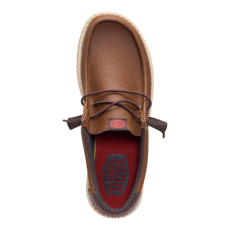 Wally Waxed Casual - Brown