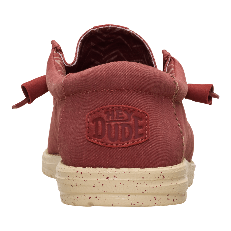 Wally Stretch Canvas - Burnt Red/Boulder Tan