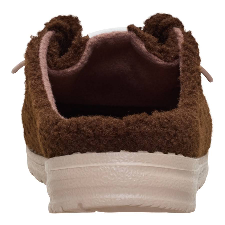 Wendy Slip Sherpa - Dark Brown