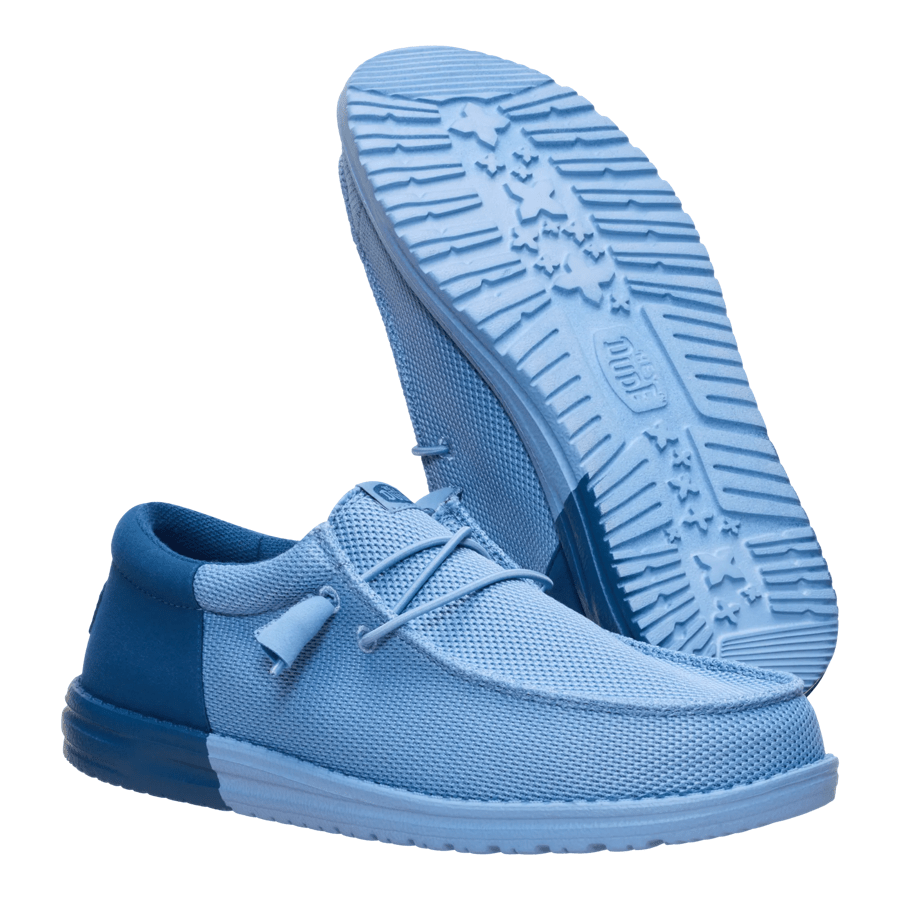 Wally Funk Mesh Split - Faded Denim/Ensign Blue