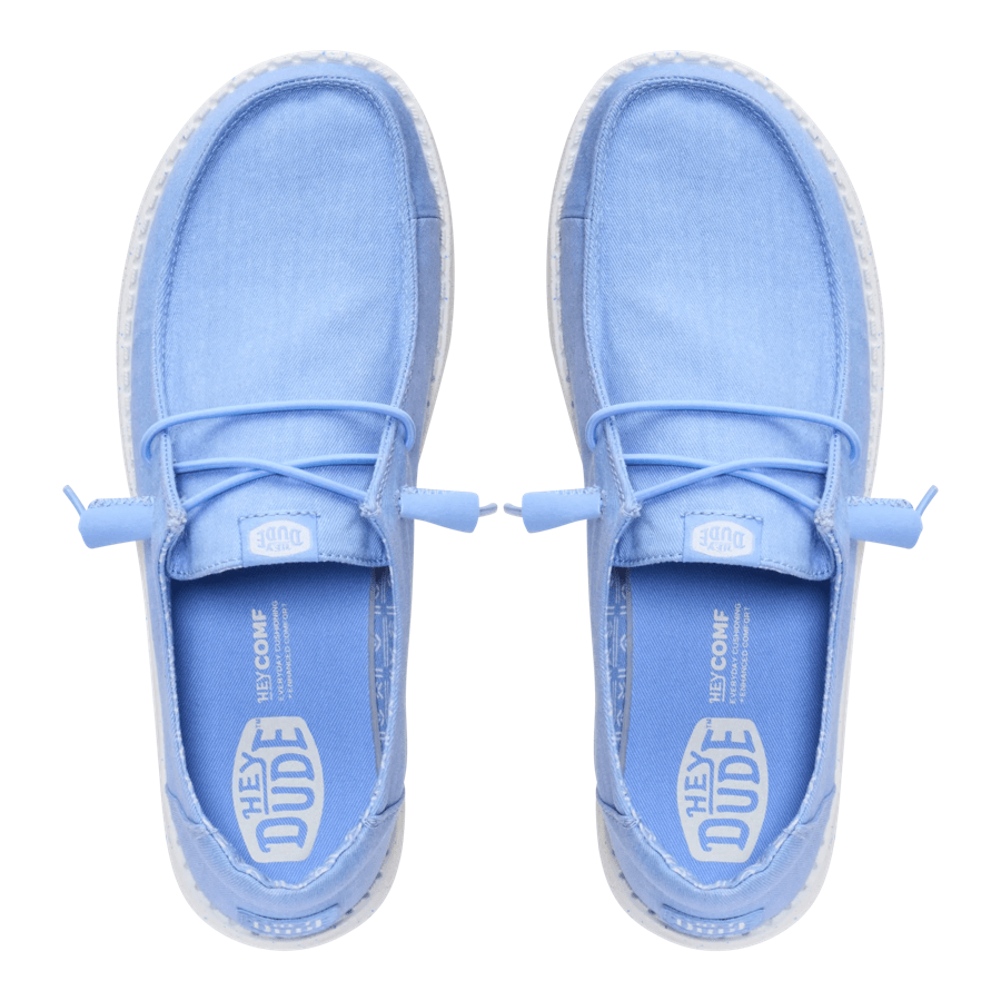 Wendy Stretch Canvas - Hydrangea Blue