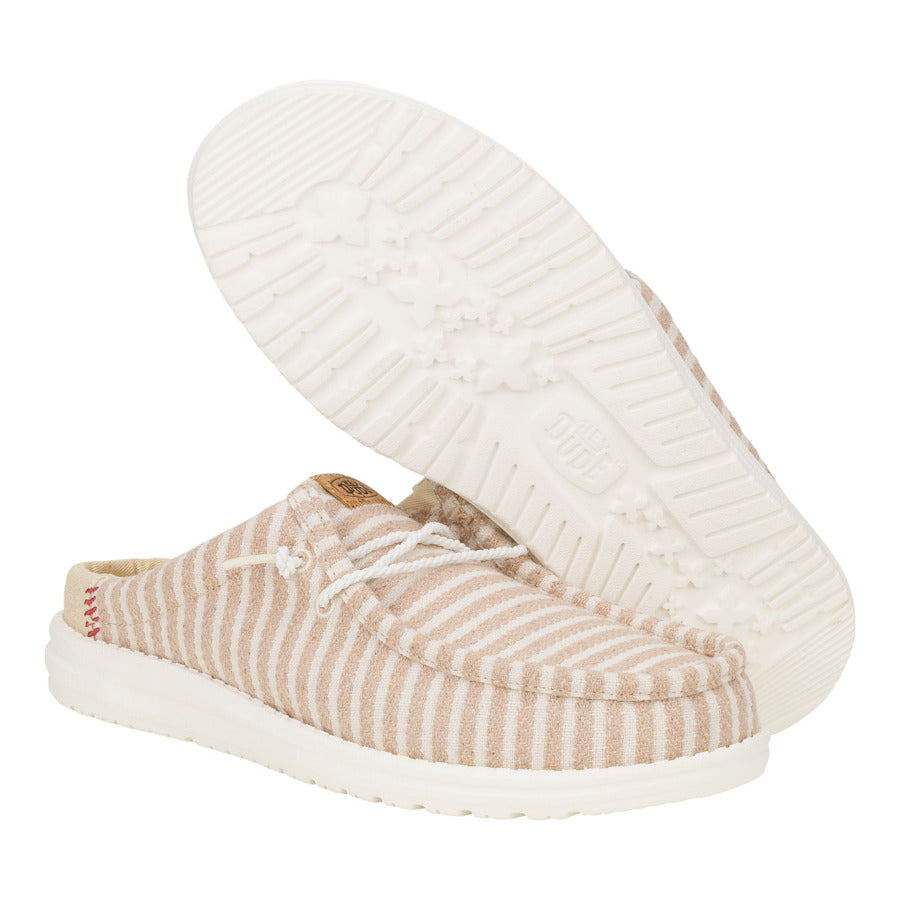 Wally Slip Resort - Tan/White