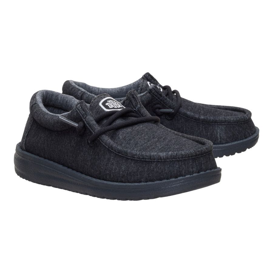 Wally Youth Stretch Jersey - Black