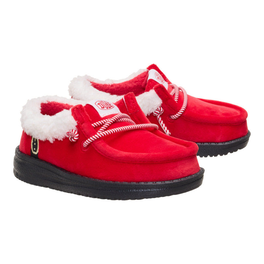 Wally Toddler Santa Claus - Red