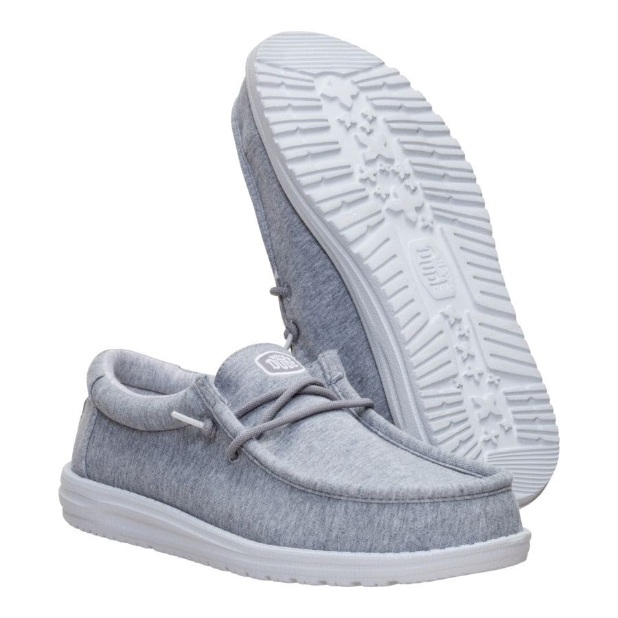 Wally Stretch Jersey Wide - Grey