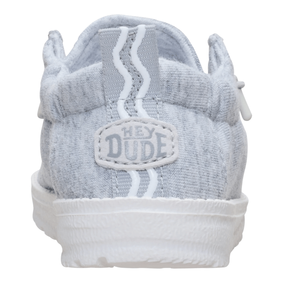 LilDude Slip On Stretch Jersey - Light Grey