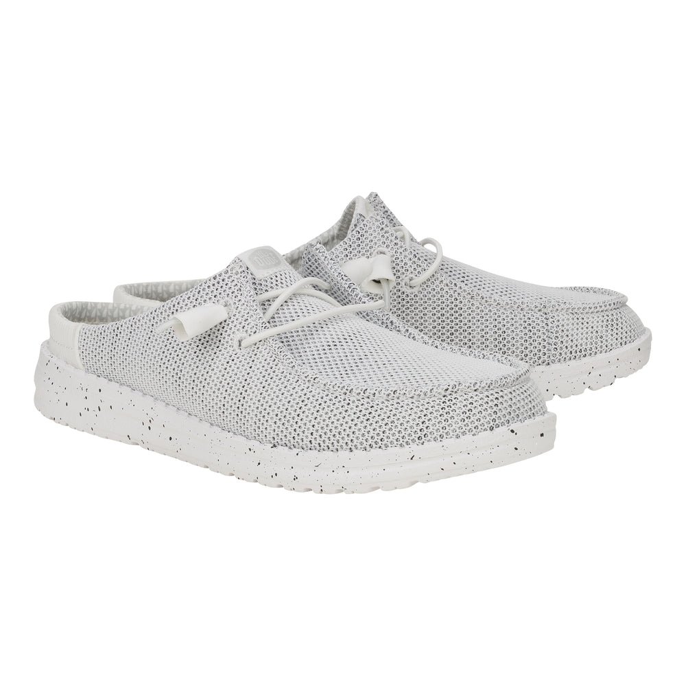 Wendy Slip Stretch Sox - Stone White