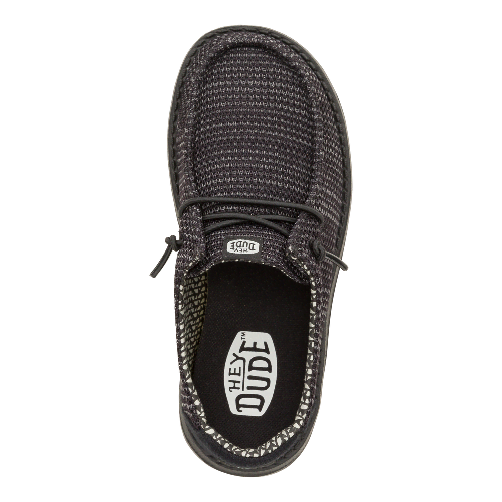 Wendy Youth Stretch Mesh - Black/Black