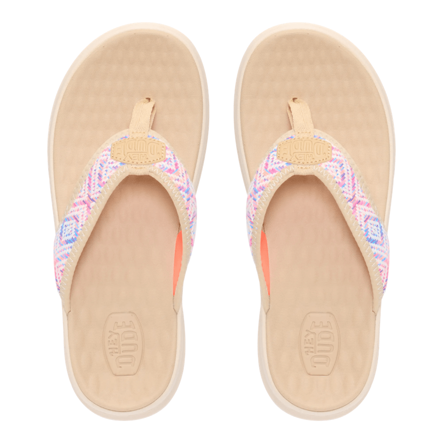 Tide Flip  - Tan/Multi