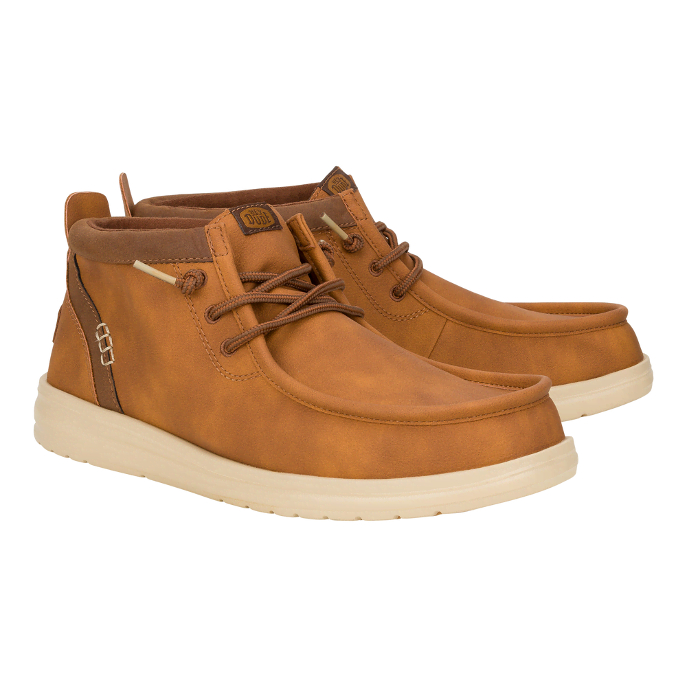 Wally Mid Gripr Classic - Cognac/Tan
