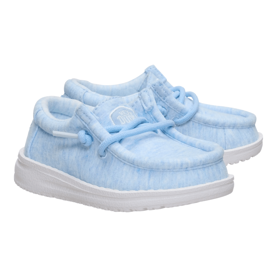 Wally Toddler Stretch Jersey - Light Blue