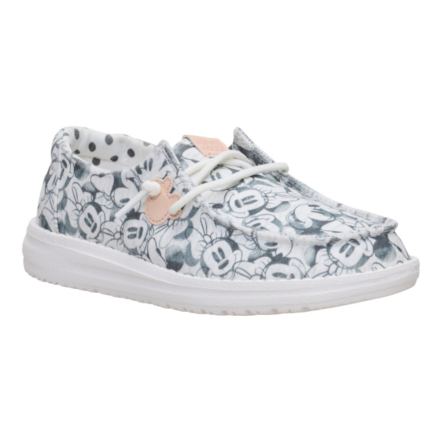 Disney Minnie Mouse Print Wendy Youth - Grey Multi