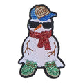 Sunglasses Snowman Patch - Snowman Multi
