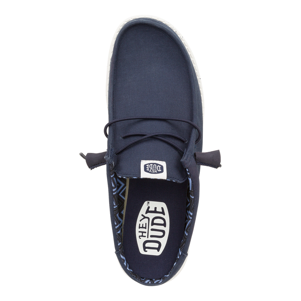Wally Slip Stretch Canvas - Navy