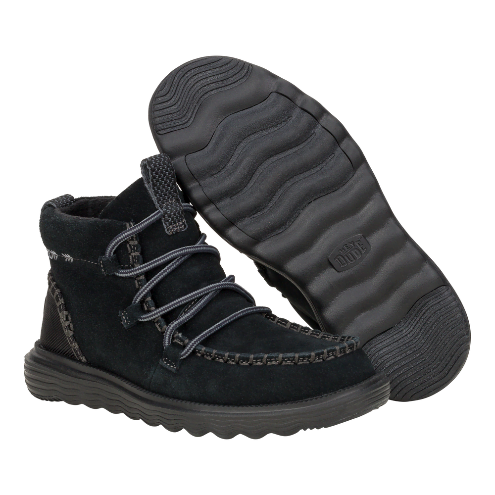 Reyes Suede - Black/Black