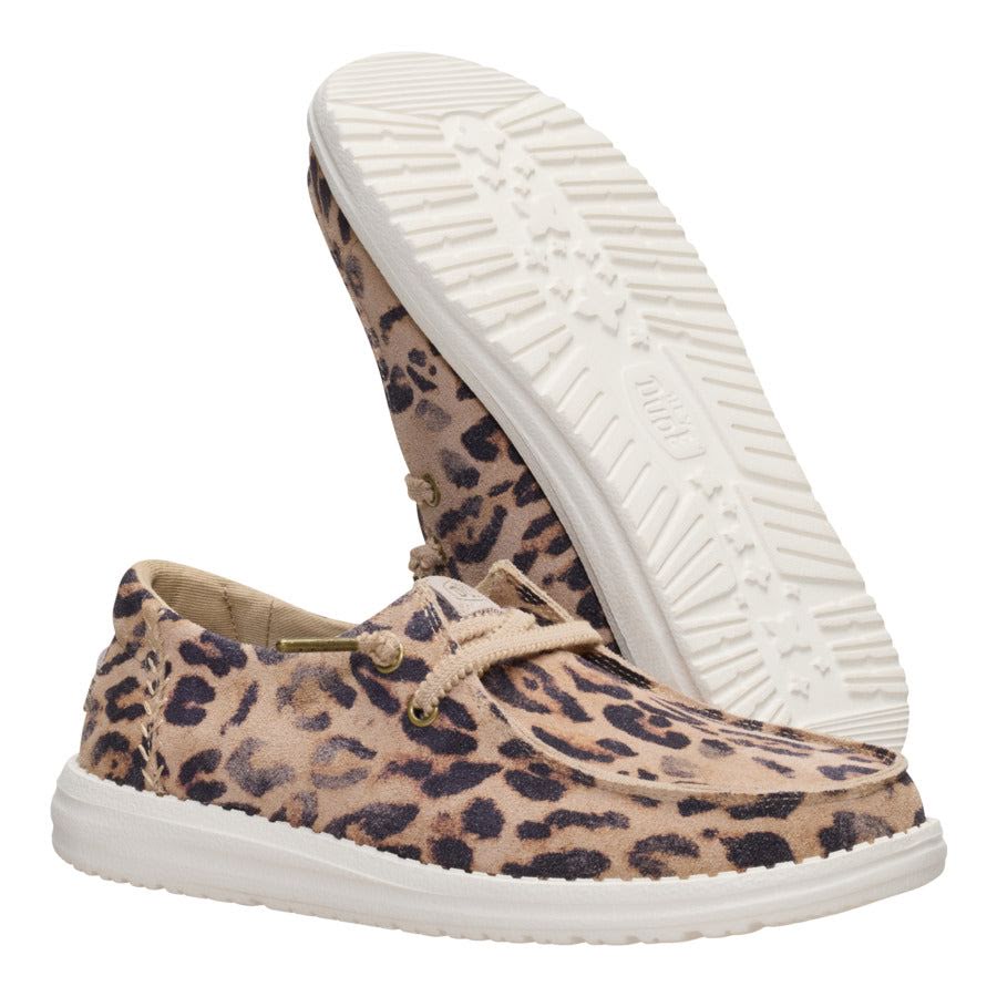 Wendy Craft Suede - Taupe Leopard
