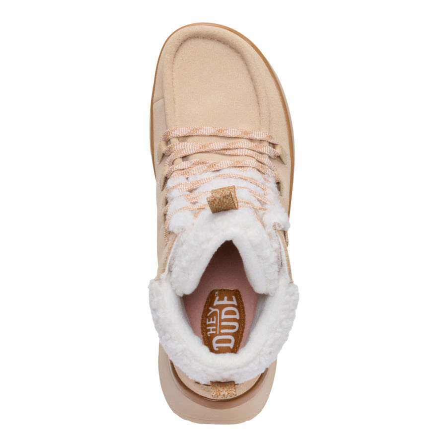 Wendy Peak Apres Suede Cozy Stitch - Tan