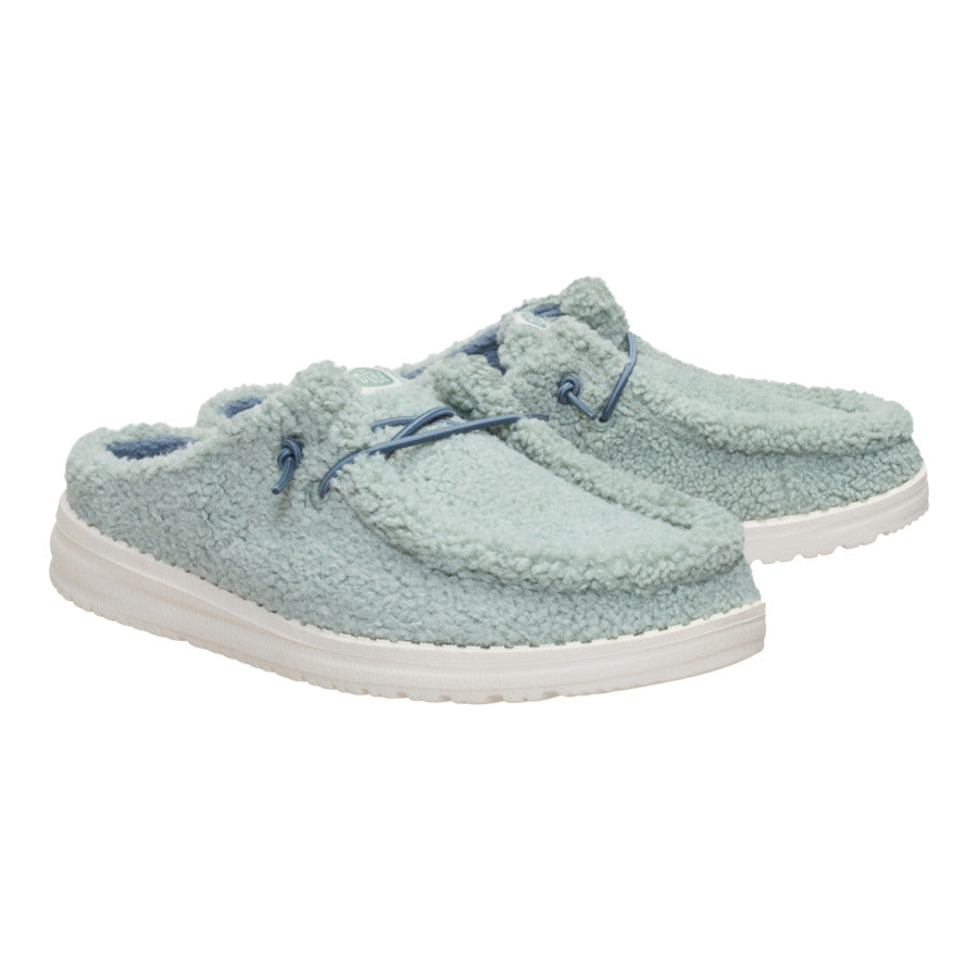 Wendy Slip Sherpa - Iceberg Green