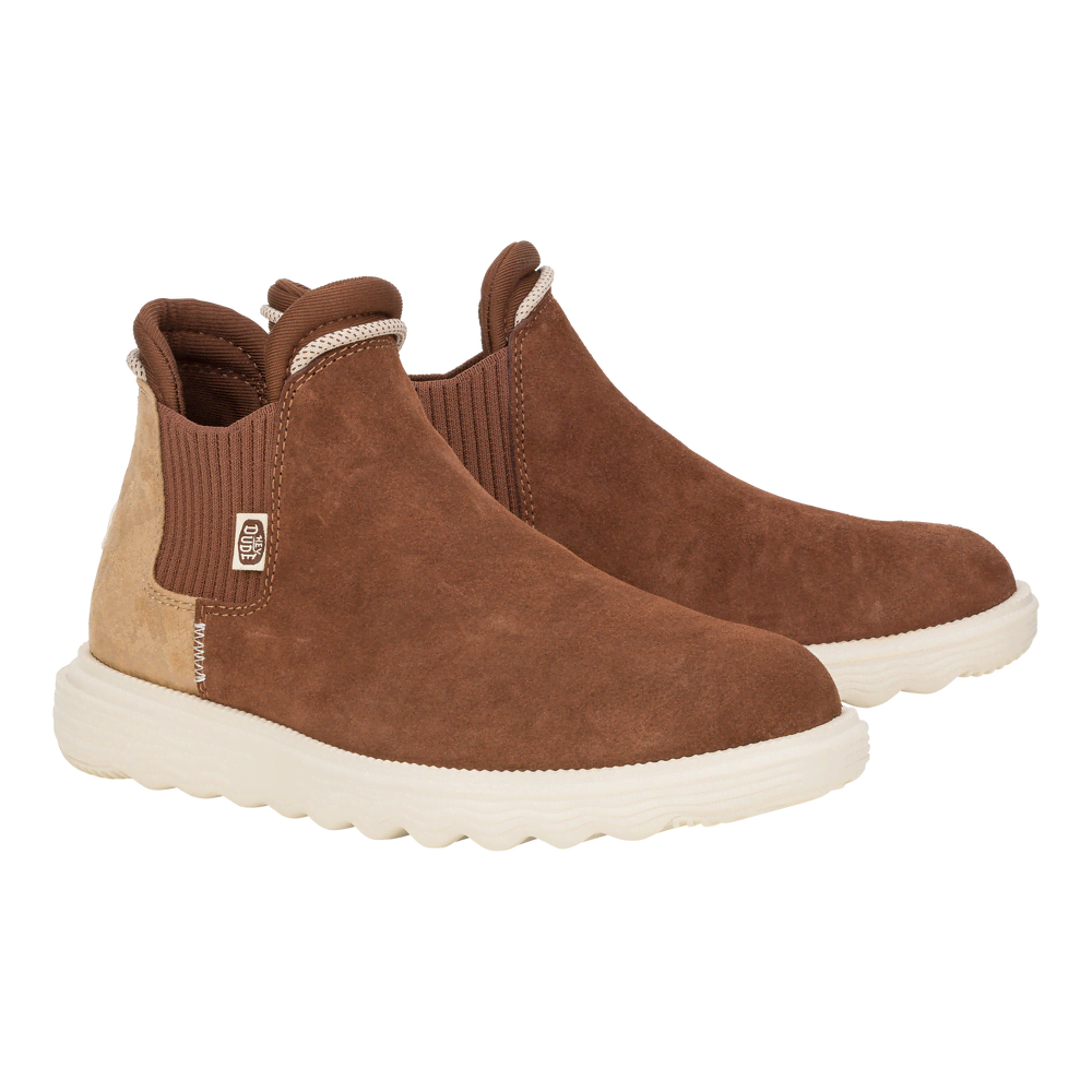 Branson Womens Suede Novelty - Brown/Snake