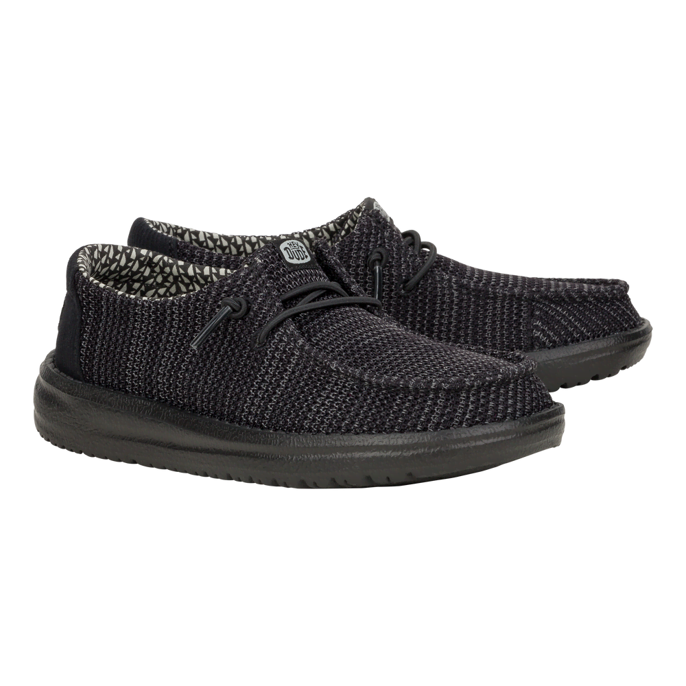 Wendy Youth Stretch Mesh - Black/Black